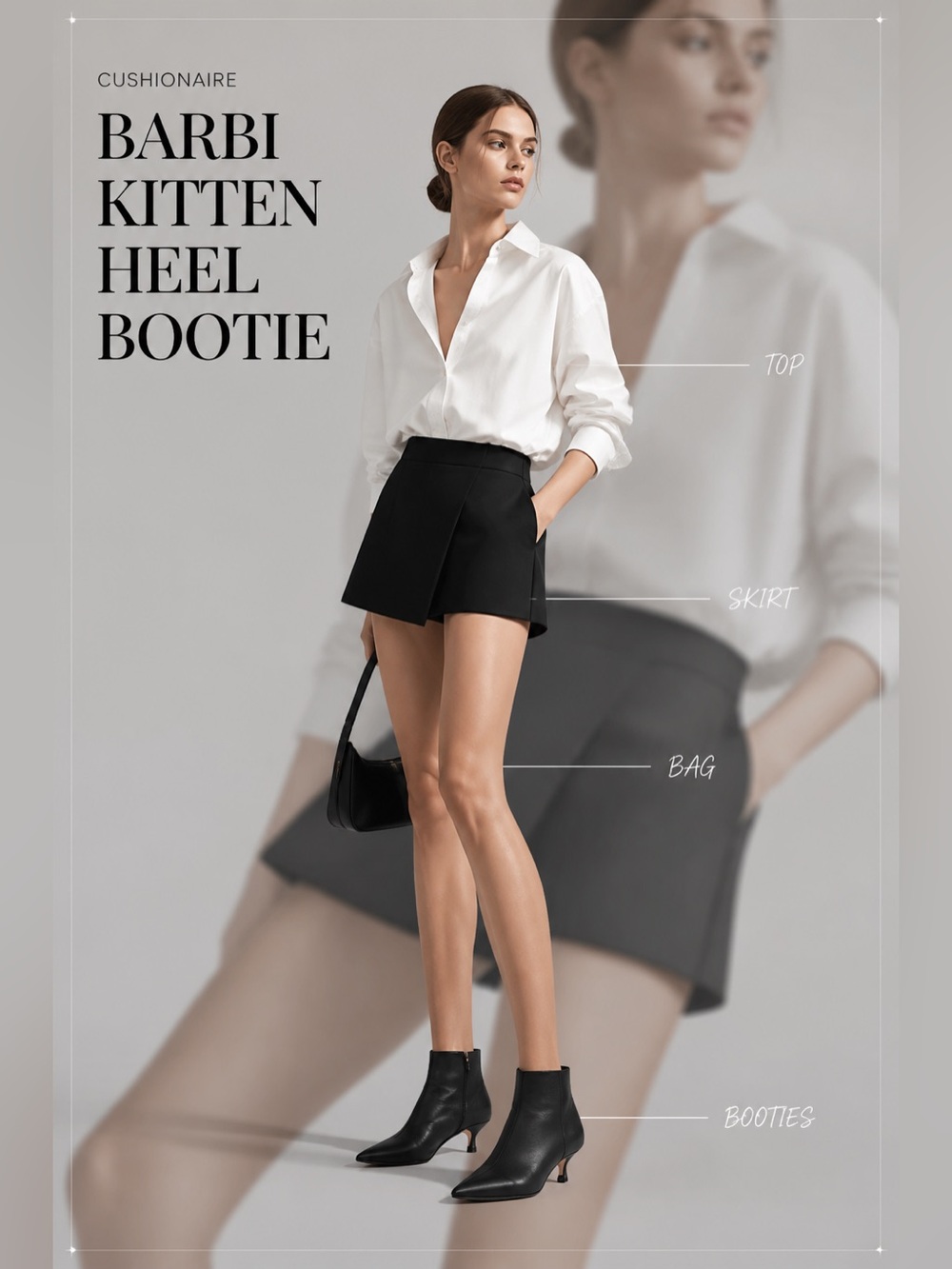 Barbi Kitten Heel Bootie